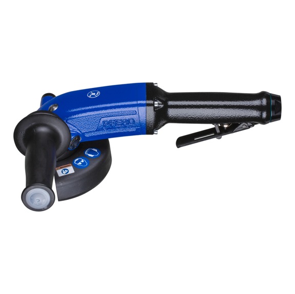 PFERD Pneumatic turbo angle grinder PWT 26/120 HV M14 125mm 12000 RPM 2600 Watt - Angle grinder (compressed air)