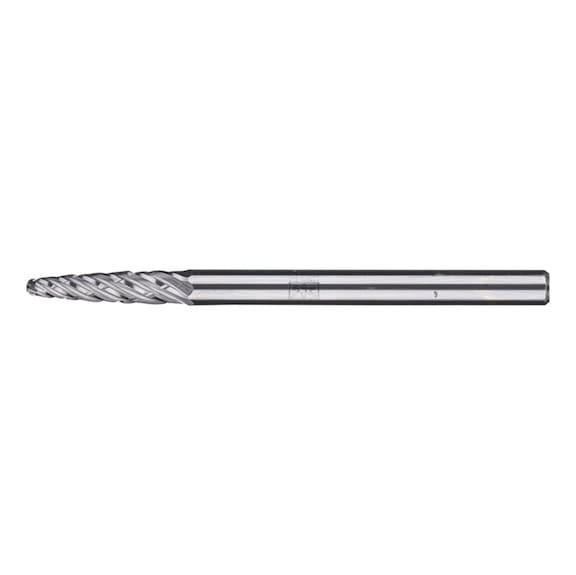 PFERD carbide burr ALLROUND round bend RBF diameter 03x13 mm - Rotor milling cutter