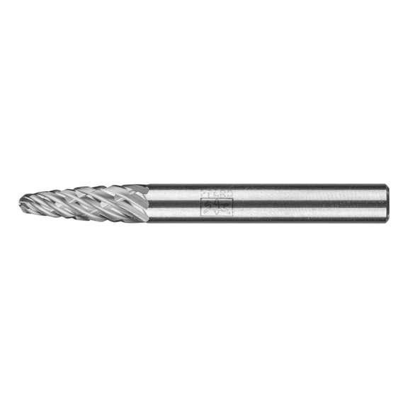 PFERD carbide burr ALLROUND round bend RBF diameter 06x18 mm - Rotor milling cutter