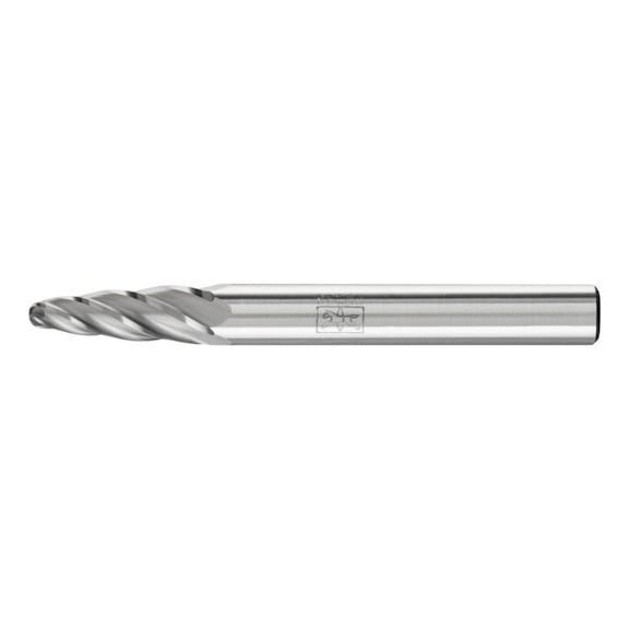 PFERD carbide burr ALU round bend RBF diameter 06x18mm shank 6mm - Rotor milling cutter