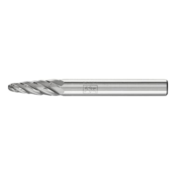 PFERD Carbide burr CAST Round bend RBF Diameter 06x18 mm Shank 6 mm - Rotor milling cutter