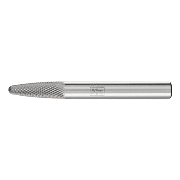 PFERD carbide burr MICRO round bend RBF diameter 06x18 mm shank 6 mm - Rotor milling cutter