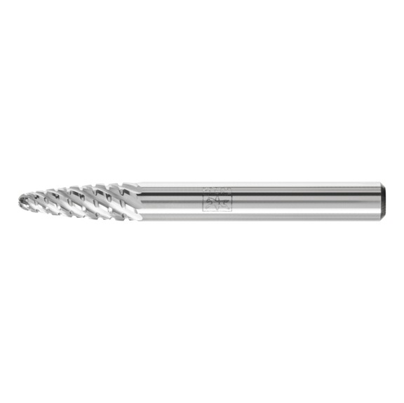 PFERD carbide burr round bend RBF diameter 06x18 mm shank 6 mm - Rotor milling cutter