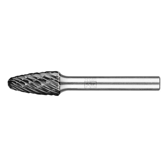 PFERD carbide burr ALLROUND round bend RBF diameter 10x20mm shank 6mm - Rotor milling cutter
