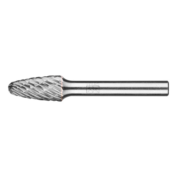 PFERD Hartmetall Frässtift ALLROUND Rundbogen RBF Durchmesser 10x20 mm - Rotorfräser