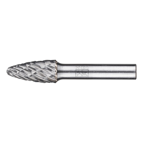 PFERD Hartmetall Frässtift CAST Rundbogen RBF Durchmesser 12x25 mm Schaft 8 mm - Rotorfräser