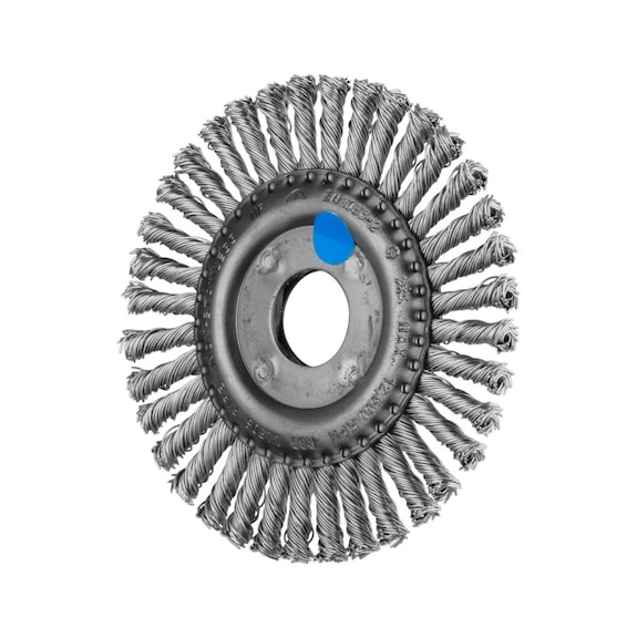 PFERD PIPELINE brush knotted RBG diameter 115x6x22.2 mm wire 0.50 mm - Round brush (knotted wire)