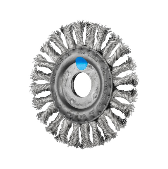 PFERD COMBITWIST Rundbürste gezopft RBG Durchmesser 115x12x22,2 mm Draht 0,50 mm - Rundbürste (gezopfter Draht)
