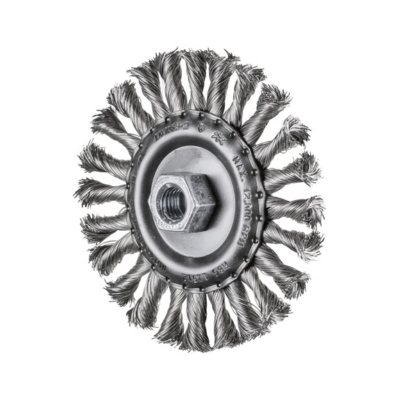 PFERD COMBITWIST round brush knotted RBG diameter 115x12mm M14 wire 0.35mm - Round brush (knotted wire)