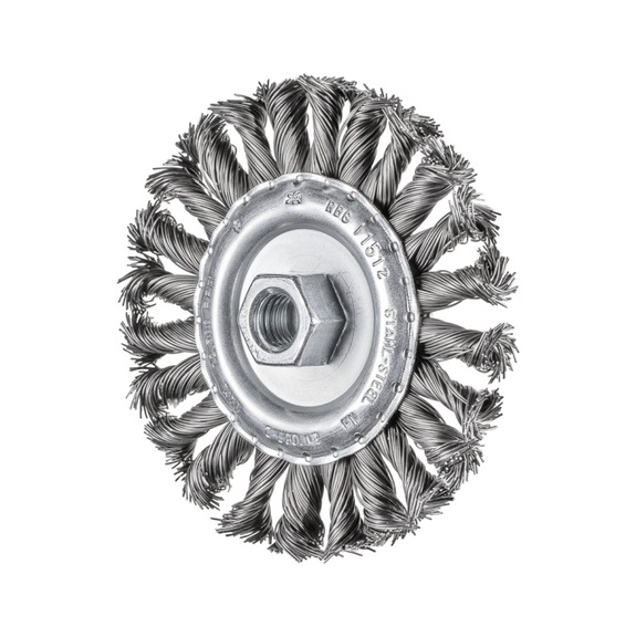 PFERD COMBITWIST round brush knotted RBG diameter 115x12 mm M14 wire 0.50 mm - Round brush (knotted wire)