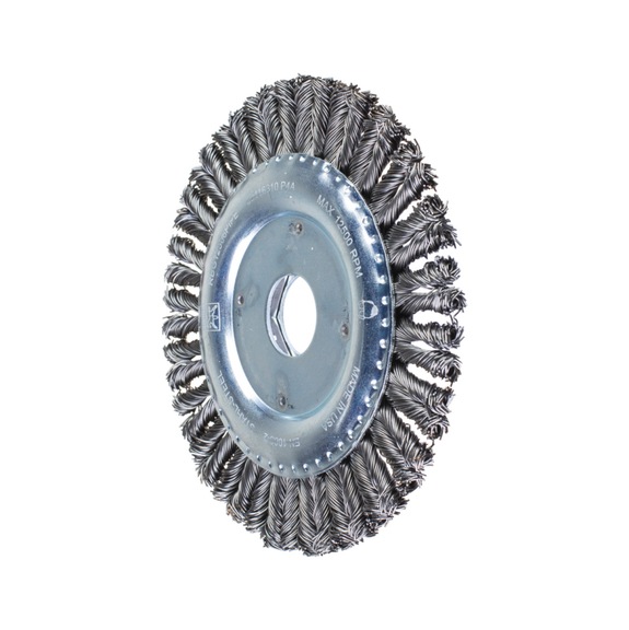 PFERD COMBITWIST PIPELINE Bürste gezopft RBG Durchmesser 125x6x22,2mm Draht 0,50 - Rundbürste (gezopfter Draht)