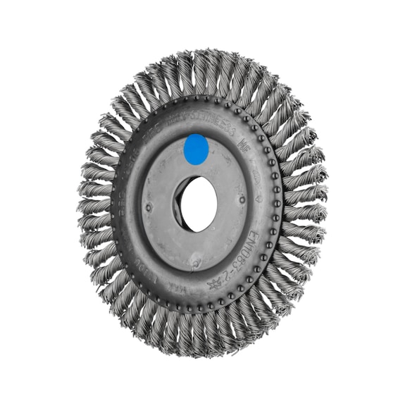 PFERD PIPELINE brush knotted RBG diameter 125x6x22.2 mm wire 0.50 mm - Round brush (knotted wire)