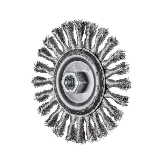 PFERD COMBITWIST round brush knotted RBG diameter 125x12mm M14 wire 0.50mm - Round brush (knotted wire)