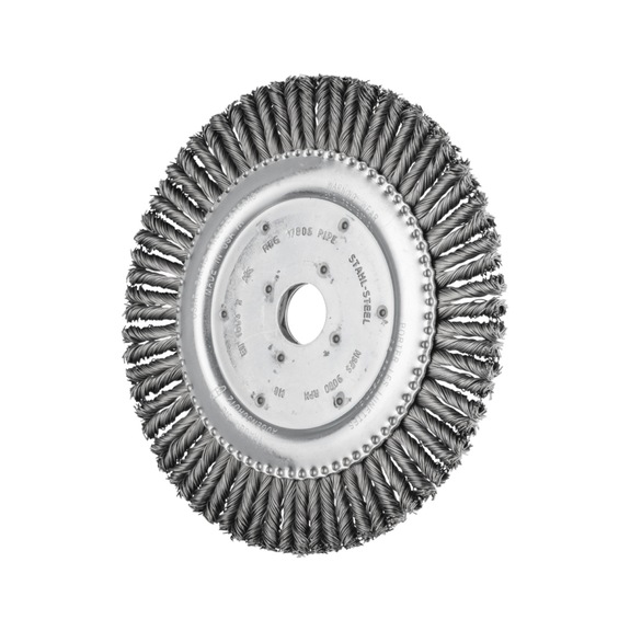 PFERD COMBITWIST PIPELINE brush knotted RBG diameter 178x6x22,2mm wire 0,50 - Round brush (knotted wire)