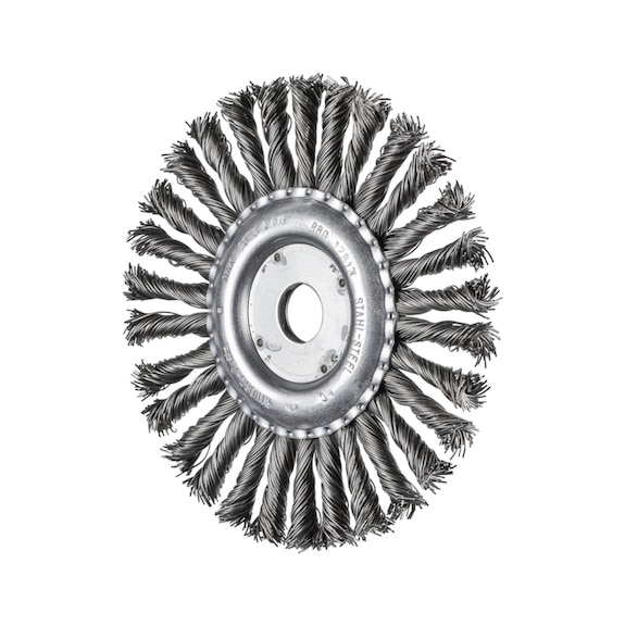 PFERD COMBITWIST Rundbürste gezopft RBG Durchmesser 178x13x22,2mm Draht 0,80mm - Rundbürste (gezopfter Draht)