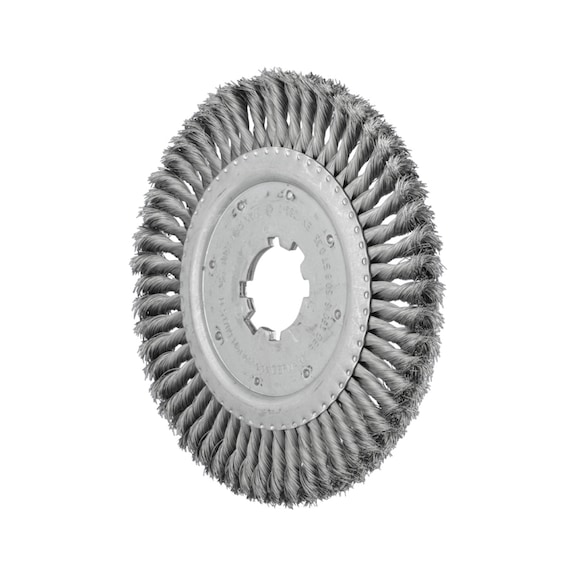 PFERD Rundbürste gezopft RBG Durchmesser 250x16x50,8 mm Bohrung Stahl-Draht 0,35 - Rundbürste (gezopfter Draht)