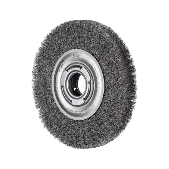 PFERD Round brush wide unknotted RBU Diameter 180x25xVariable bore 0.20 - Round brush