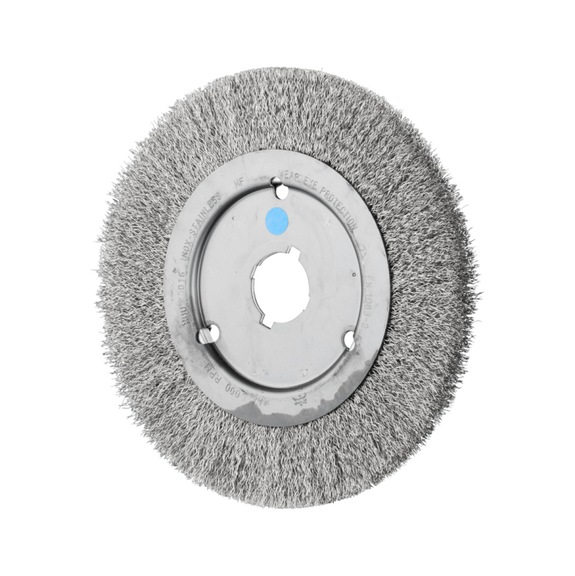 PFERD round brush narrow unknotted RBU 200x16xVariable bore wire 0.30mm - Round brush