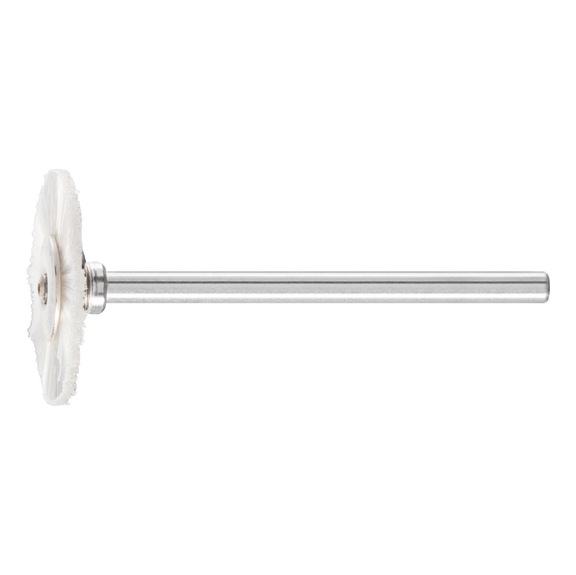 PFERD Miniatur-Rundbürste RBU Durchmesser 22x2mm Schaft 3 Kunststoffbesatz 0,15 - Schaft-Rundbürste