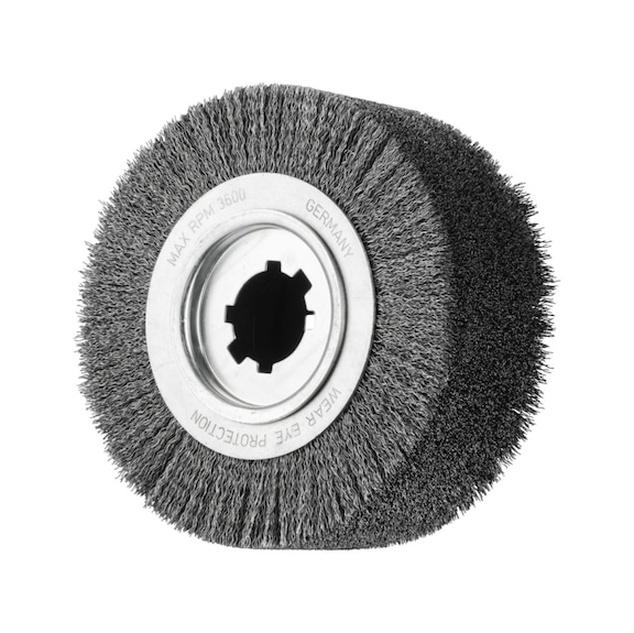 PFERD Entgratbürste ungezopft RBU Durchmesser 250x100x50,8mm Bohrung Draht 0,50 - Rundbürste