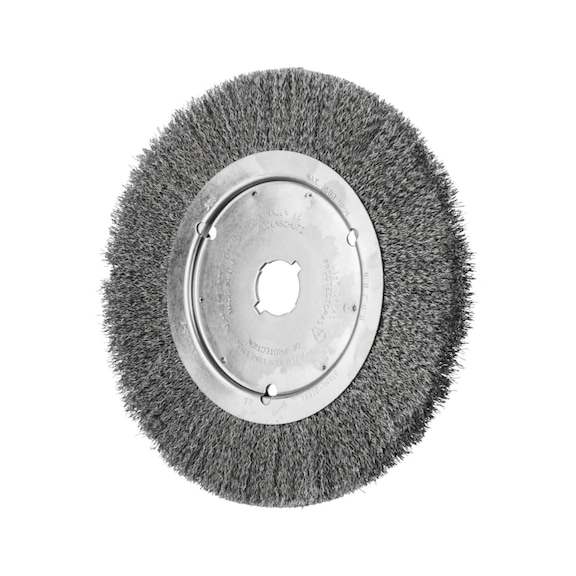 PFERD Round brush narrow unknotted RBU 250x20xVariable bore Steel wire 0.25 - Round brush