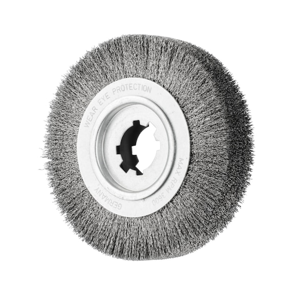 PFERD deburring brush unknotted RBU diameter 250x60x50.8 mm bore wire 0.50 - Round brush