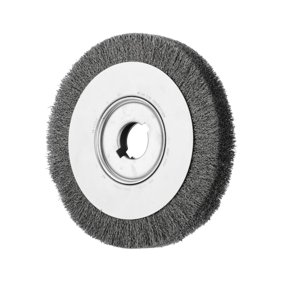 PFERD round brush wide unknotted RBU diameter 300x40x50.8 hole wire 0.30 - Round brush