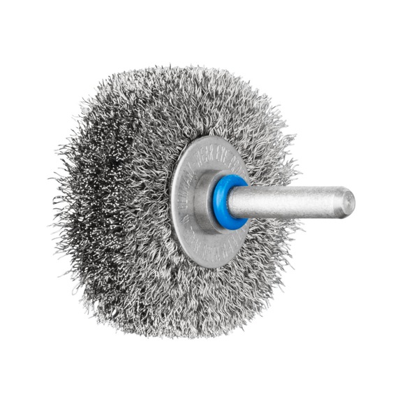 PFERD INOX-TOTAL round brush unknotted RBUIT diameter 50x15 mm wire 0.20 - Round shaft brush