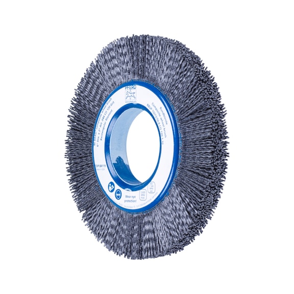 PFERD COMPOSITE round brush RBUP diameter 150x13x50.8 mm 1.10 mm grit 120 - Round brush (abrasive bristle)