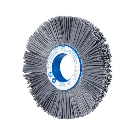 PFERD COMPOSITE FLEX Wheel Brush RBUP Diameter 200x25x50.8 mm 1.14 mm Grit 80 - Round brush (abrasive bristle)