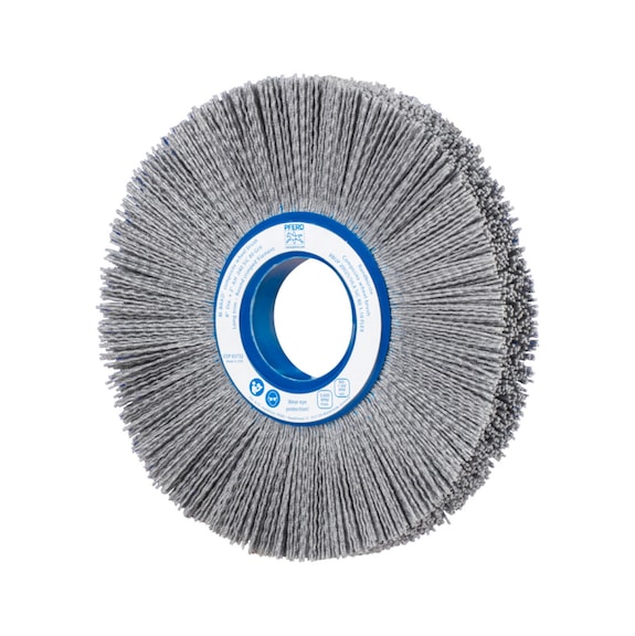 PFERD COMPOSITE FLEX Wheel Brush RBUP Diameter 200x25x50.8 mm 1.00mm Grit 80 - Round brush (abrasive bristle)
