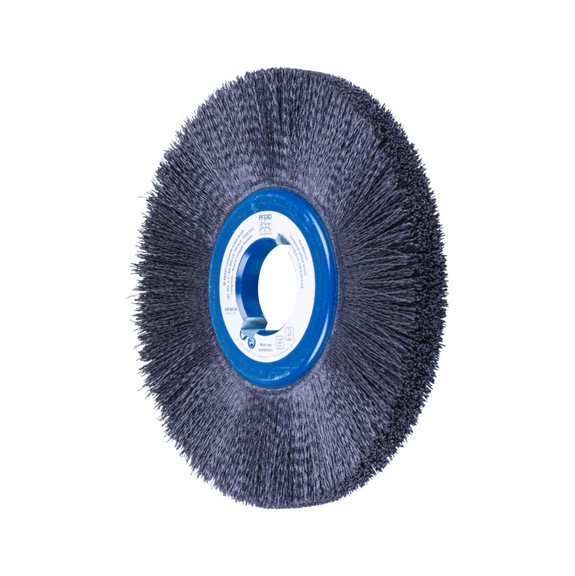 PFERD COMPOSITE FLEX Wheel brush RBUP Diameter 250x13x50.8 mm 0.55 mm Grit 120 - Round brush (abrasive bristle)