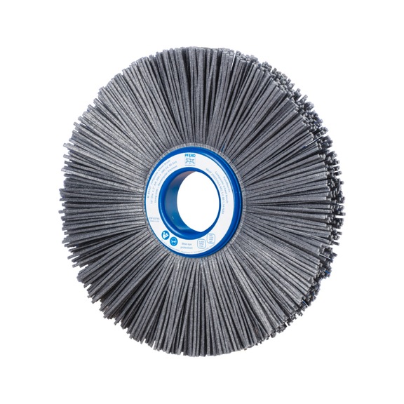 PFERD COMPOSITE FLEX Wheel Brush RBUP Diameter 250x25x50.8 mm 1.14 mm Grit 80 - Round brush (abrasive bristle)