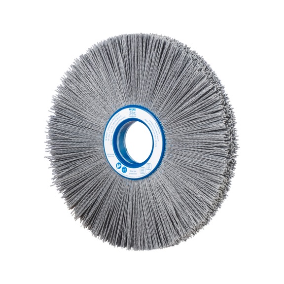 PFERD COMPOSITE FLEX Wheel Brush RBUP Diameter 250x25x50.8 mm 1.00mm Grit 80 - Round brush (abrasive bristle)