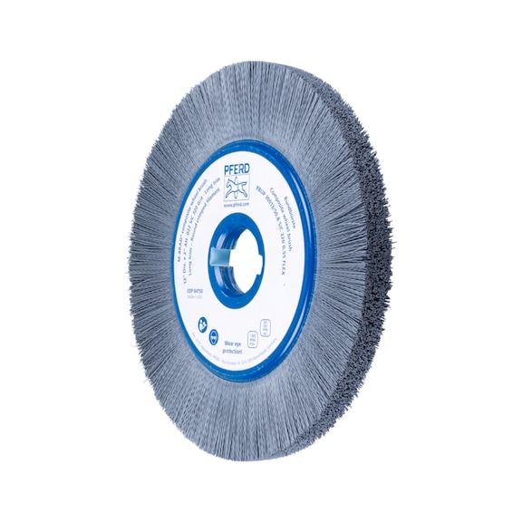 PFERD COMPOSITE FLEX Wheel Brush RBUP Diameter 300x13x50.8 mm 0.55 mm Grit 320 - Round brush (abrasive bristle)