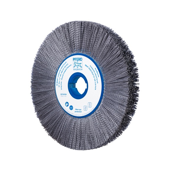 PFERD COMPOSITE FLEX round brush RBUP diameter 350x25x50.8 mm 1.10 mm grit 120 - Round brush (abrasive bristle)