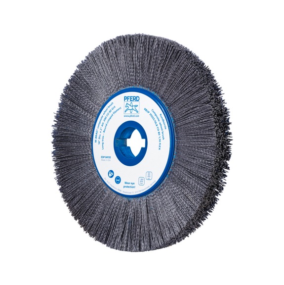 PFERD COMPOSITE FLEX Rundbürste RBUP Durchmesser 350x25x50,8 mm 1,10 mm Korn 80 - Rundbürste (Schleifborste)