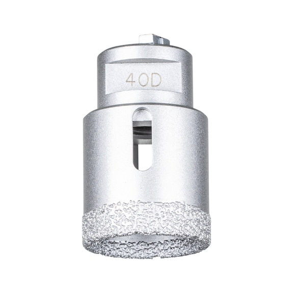 PFERD diamond dry drill DCD FL 40 mm M14 PSF for tiles angle grinder - Abrasive tool made of abrasive on a base