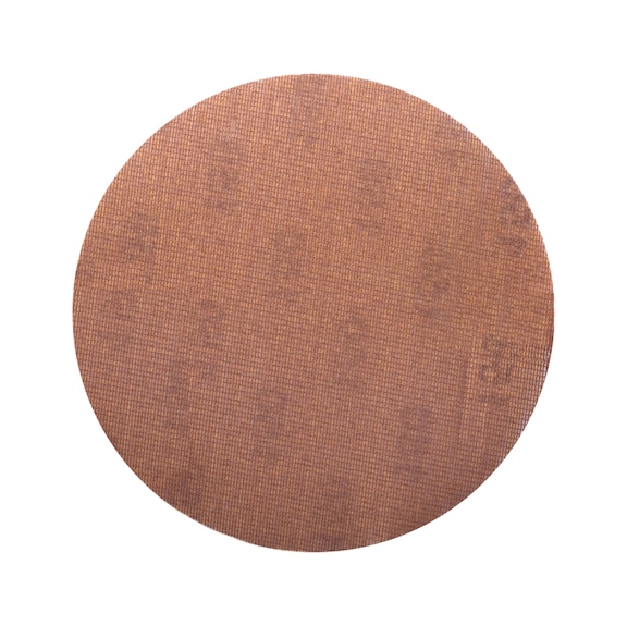 Mesh corundum hook and loop disc KSS NET diameter 225 A150 low-dust sanding - Abrasive tool made of abrasive on a base