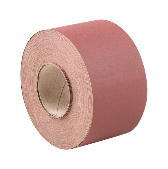PFERD corundum abrasive belt roll fabric SBR width 100mm x length 50m A320 - Abrasive tool made of abrasive on a base