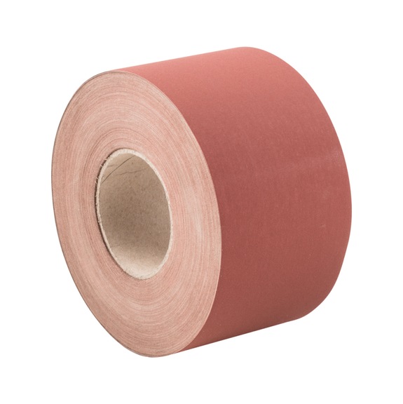 PFERD Korund Schleifbandrolle Gewebe SBR Breite 100mm x Länge 50m A400 - Schleifwerkzeug aus Schleifmittel auf Unterlage
