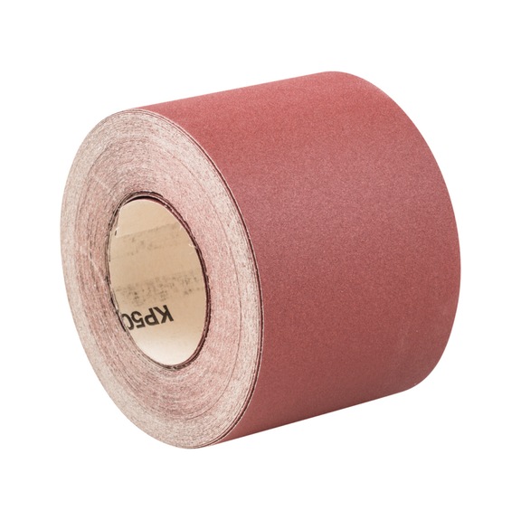 PFERD corundum sanding belt roll paper SBR-P width 115mm x length 25m A150 - Abrasive tool made of abrasive on a base
