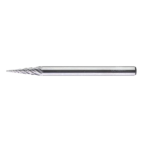 PFERD carbide burr ALLROUND pointed taper SKM diameter 03x11 mm - Rotor milling cutter