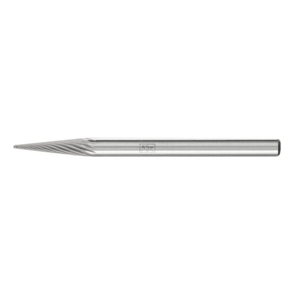 PFERD Hartmetall Frässtift Spitzkegel SKM Durchmesser 03x11 mm Schaft 3 mm Z5 - Rotorfräser