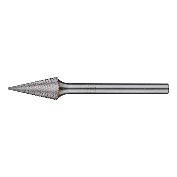 PFERD carbide burr MICRO pointed taper SKM diameter 06x13 mm shank 3 mm - Rotor milling cutter