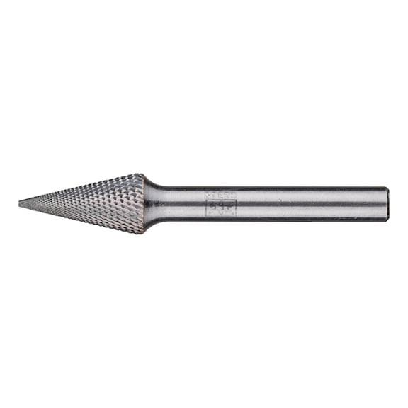 PFERD carbide burr MICRO pointed taper SKM diameter 10x20mm shank 6 mm - Rotor milling cutter
