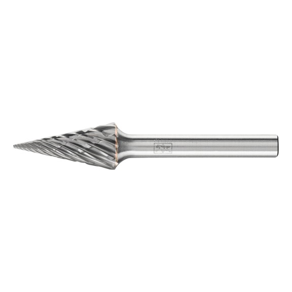 PFERD Hartmetall Frässtift CAST Spitzkegel SKM Durchmesser 12x25 mm Schaft 6 mm - Rotorfräser