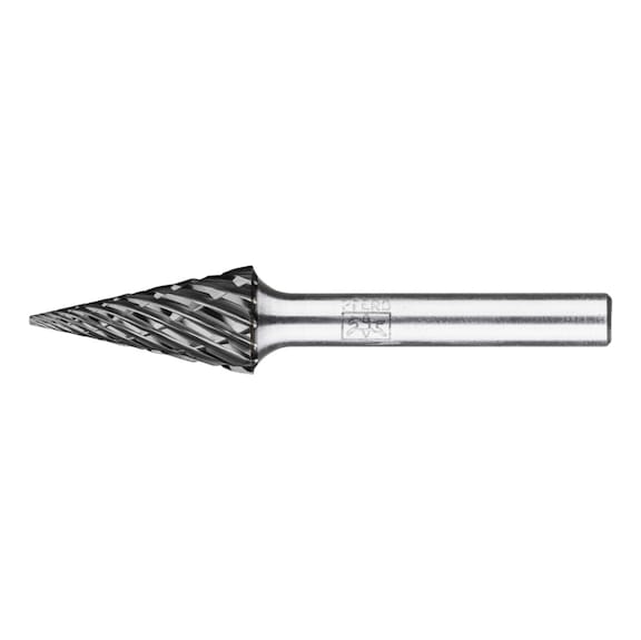 PFERD carbide burr STEEL pointed taper SKM diameter 12x25mm shank 6mm - Rotor milling cutter