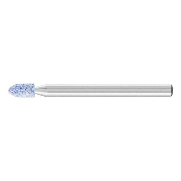 PFERD TOUGH mounted point pointed arc diameter 3x6 mm shank 3 mm CO60 - Mounted point and mounted point with threaded insert