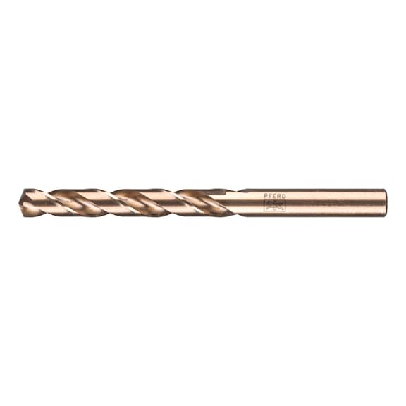 PFERD twist drill INOX diameter 9.9 mm HSS-E Co5 N DIN 338 135 degrees - Solid drill (non-detachable cutting edges)